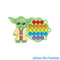 Pop Its Bubble Fidget Toy Star Wars Yoda